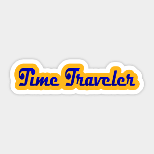 Time Traveler Sticker